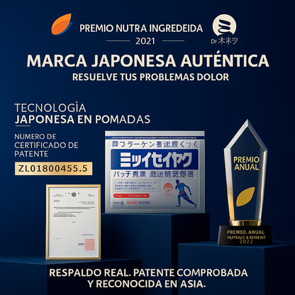 Dr. Mitsui - Parches Térmicos Para el Alivio Natural del Dolor