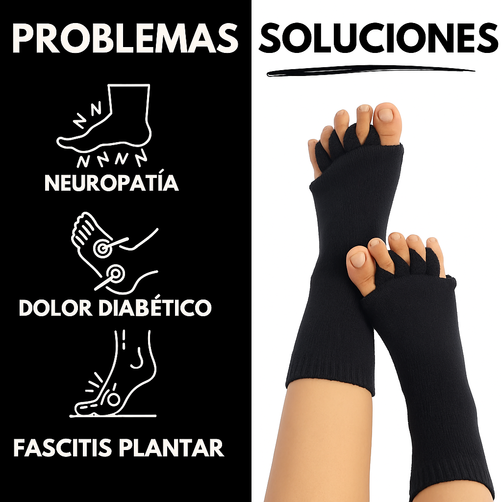 MedSock® – Terapia médica con compresión inteligente para la neuropatía y la mala circulación