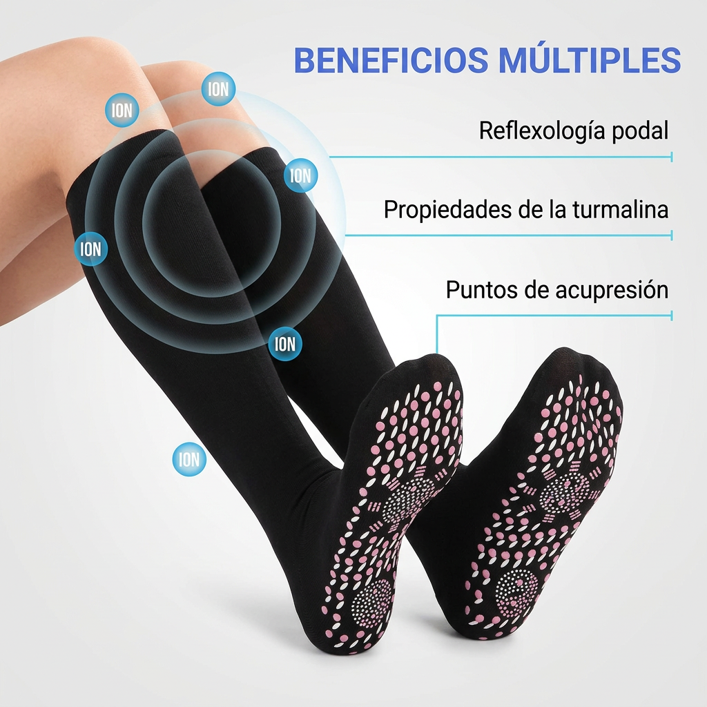MedSock®  - Medias de compresión de turmalina iónica