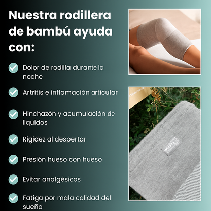 KneeRelief™ - Rodillera de compresión de bambú para el dolor