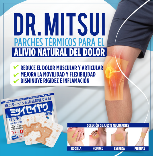 Dr. Mitsui - Parches Térmicos Para el Alivio Natural del Dolor