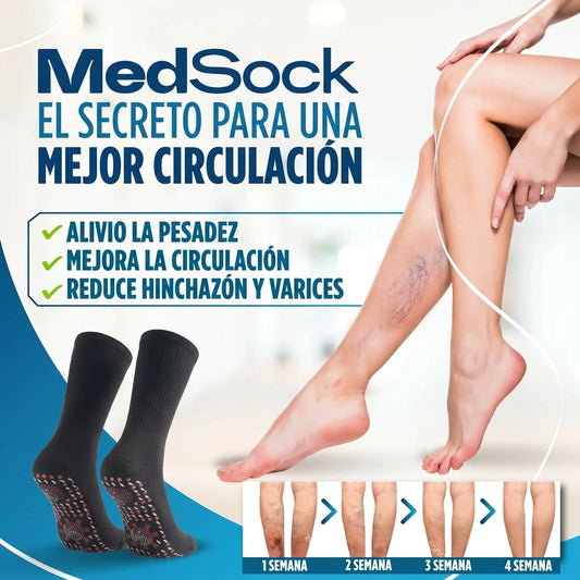 MedSock® - Medias de compresión de turmalina iónica